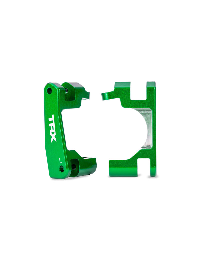 TRAXXAS TRA9063-GRN CASTER BLOCKS ALUM GRN L&R