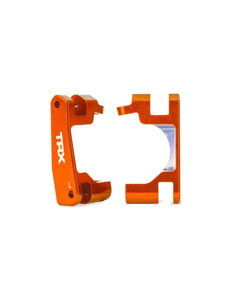TRAXXAS TRA9063-ORNG CASTER BLOCKS ALUM ORNG L&R