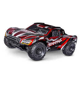 TRAXXAS TRA102076-4-RED MAXX SLASH 6S SHORT COURSE TRUCK: RED