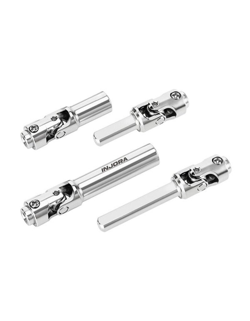 INJORA INJSCX30-01 AXIAL SCX30 STAINLESS STEEL DRIVE SHAFTS SET