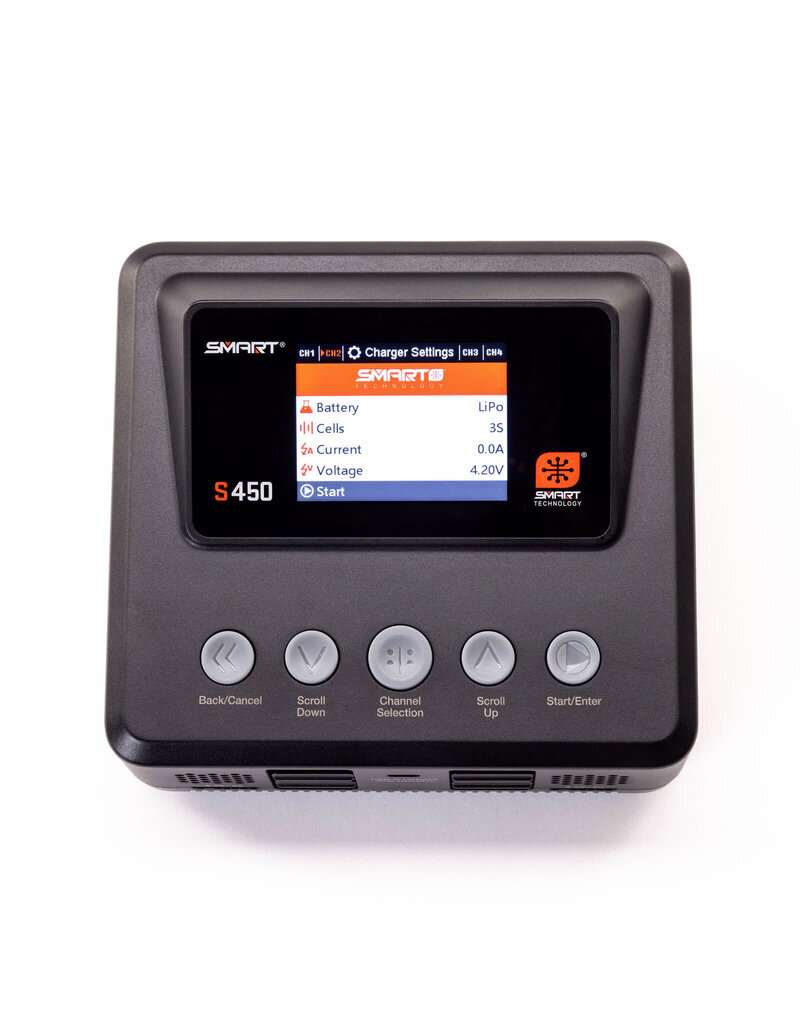 SPEKTRUM SPMXC3040 S450 G2 AC/DC SMART CHARGER 4X50W