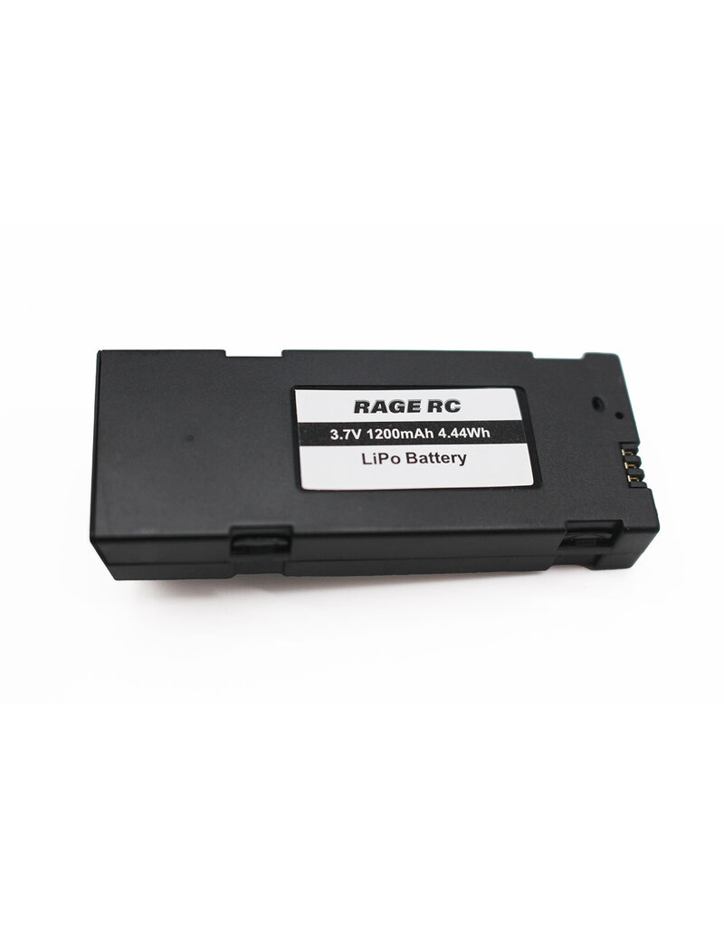 RAGE RC RGR4613 1S 3.7V 1200MAH BATTERY; STINGER BL