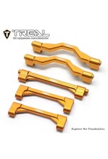 TREAL TRLX003KYKQR1 LOSI® LMT™ ALUMINUM CHASSIS CROSS BRACE SET (ORANGE) (5)