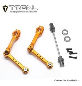 TREAL TRLX003JB8DJN LOSI LMT CNC ALUMINUM SWAY BAR SET (ORANGE) (2) (FRONT/REAR)