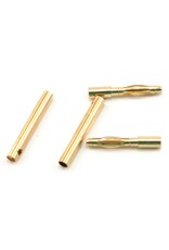 PROTEK RC PTK-5000 2.0MM GOLD PLATED INLINE CONNECTORS (2 MALE/2 FEMALE)