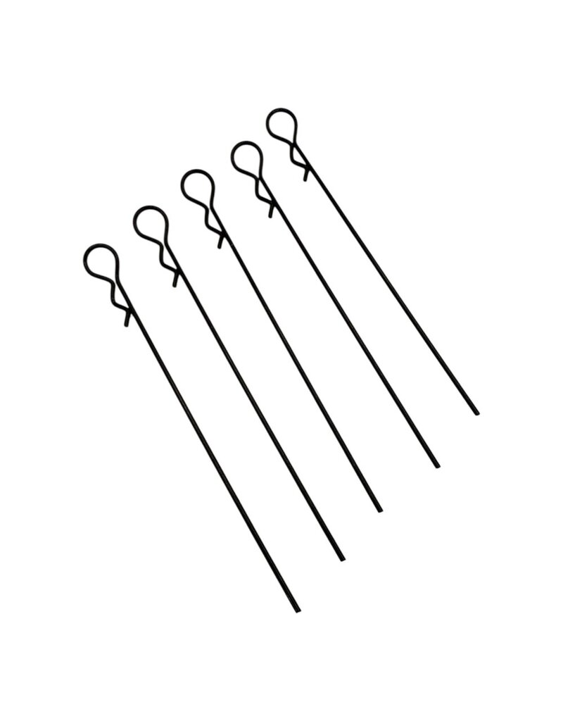 SILVER HORSE SH0718 LONG BODY CLIPS (51MM) (5)