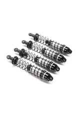 TLR TLR313003 ALUMINUM SHOCK SET, ASSEMBLED (4): MINI LMT