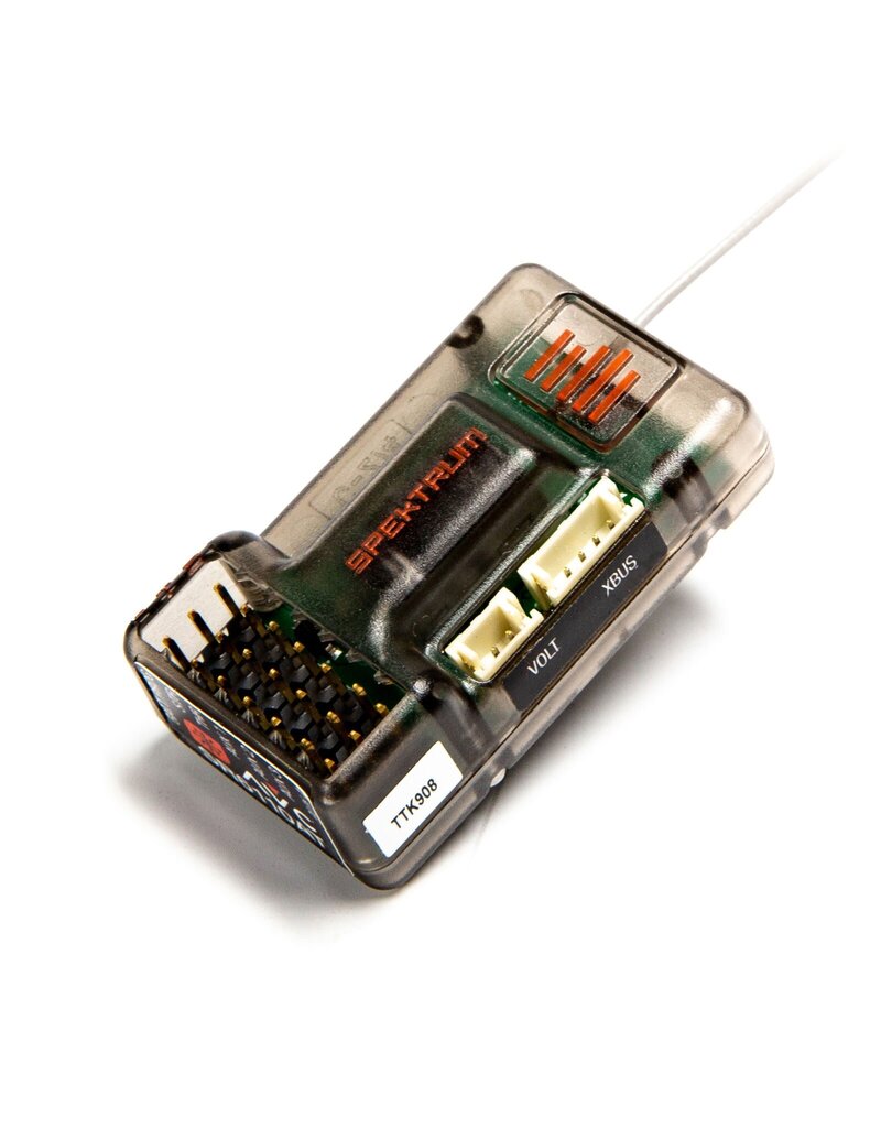 SPEKTRUM SPMSR6110AT SR6110AT 6CH AVC/TELEMETRY SURFACE RECEIVER