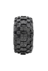 PROLINE RACING PRO1030110 BADLANDS F/R TIRES MTD 12MM BLACK SPLIT SIX (2) FOR ARRMA MINI KRATON