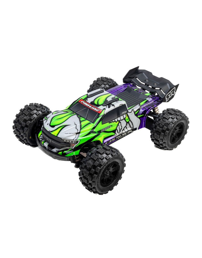 PROLINE RACING PRO1030110 BADLANDS F/R TIRES MTD 12MM BLACK SPLIT SIX (2) FOR ARRMA MINI KRATON