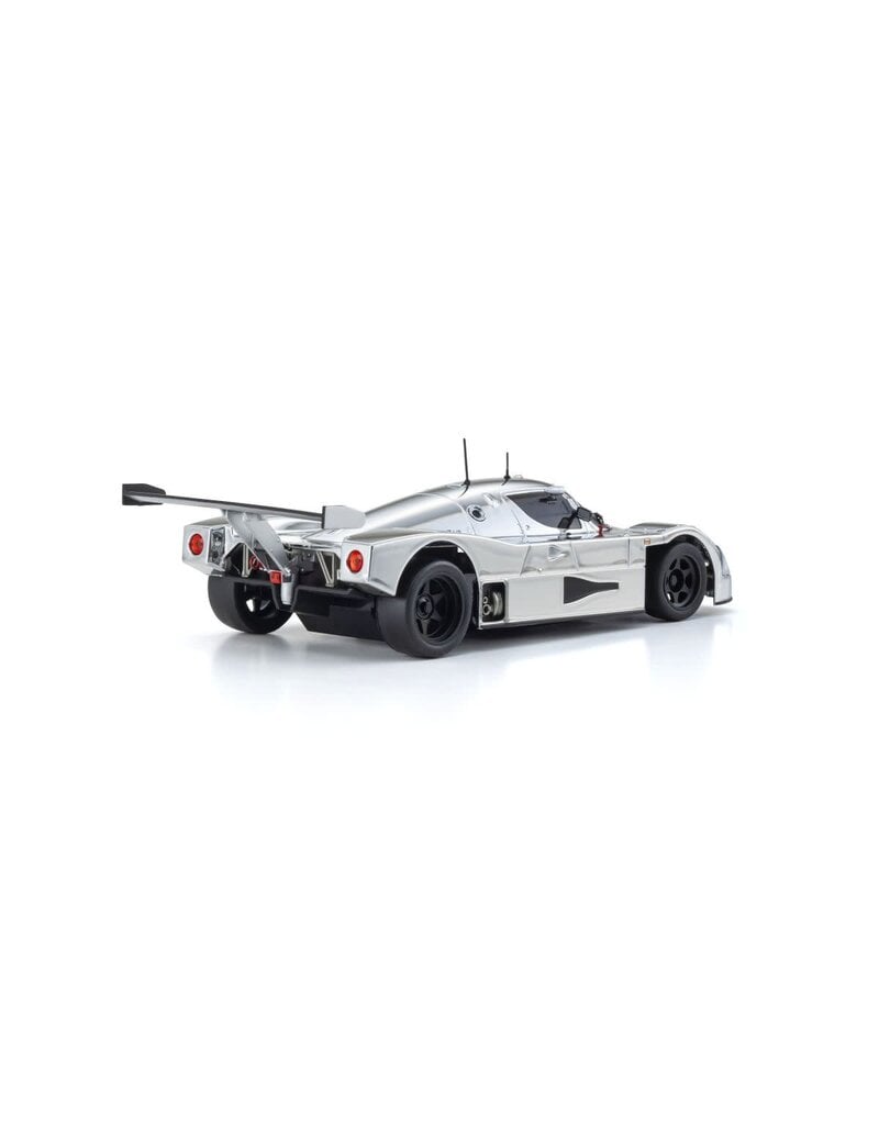 KYOSHO KYO32362CRG MINI-Z RWD MR04 SAUBER-MERCEDES GRUPPE-C RENNSPORTWAGON C 9 CHROME SILVER W/ GYRO
