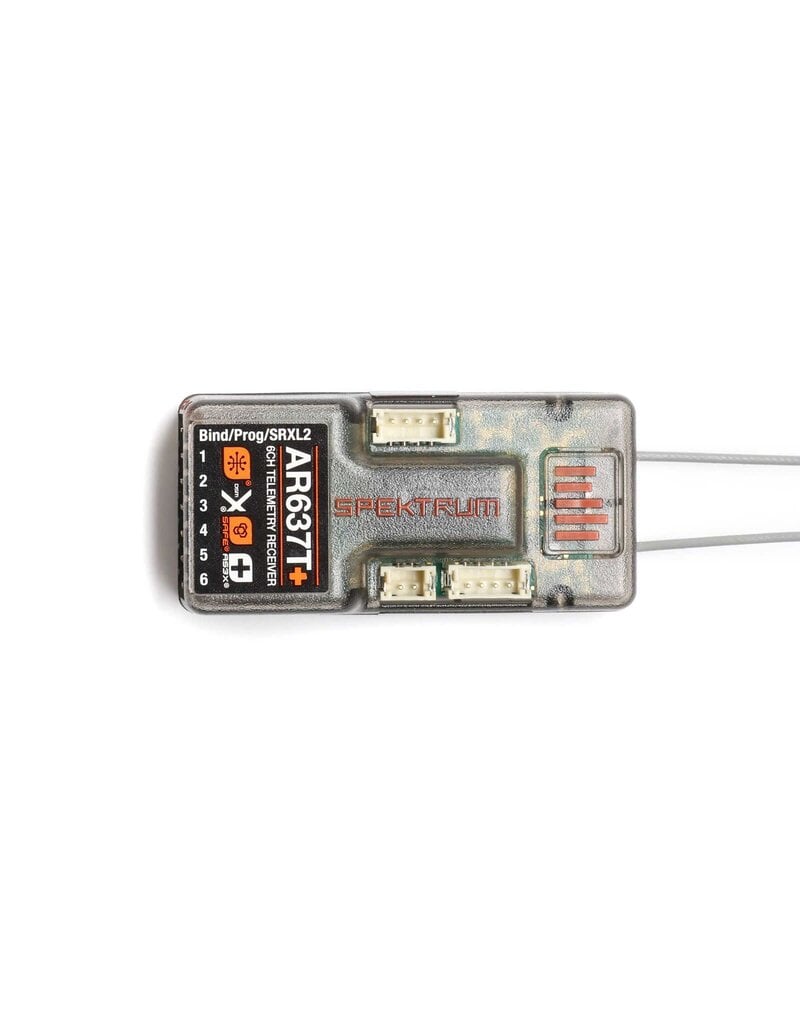 SPEKTRUM SPM-1032 AR637T+AS3X+ AND SAFE 6CH RECEIVER