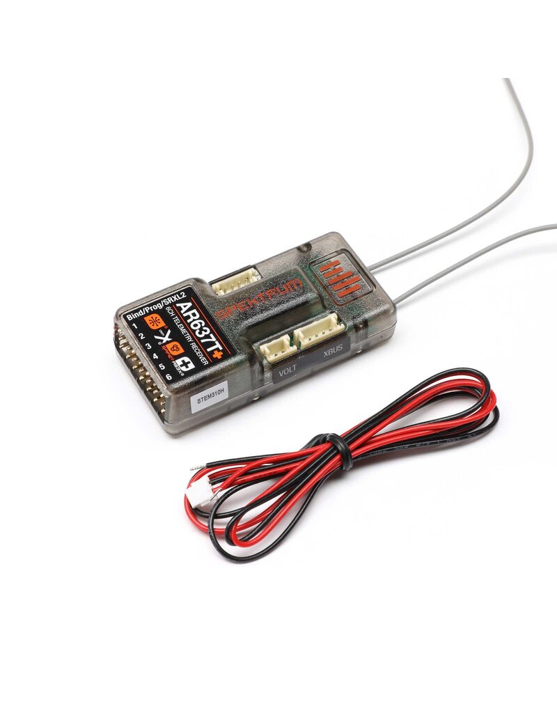 SPEKTRUM SPM-1032 AR637T+AS3X+ AND SAFE 6CH RECEIVER