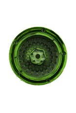 DS RACING DSC-DE-332 ELEMENT MESH 1/10 DRIFT WHEELS (GREEN CHROME) (2) (ADJUSTABLE OFFSET) W/12MM HEX