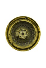 DS RACING DSC-DE-331 ELEMENT MESH 1/10 DRIFT WHEELS (GOLD CHROME) (2) (ADJUSTABLE OFFSET) W/12MM HEX