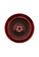 DS RACING DSC-DE-333 ELEMENT MESH 1/10 DRIFT WHEELS (RED CHROME) (2) (ADJUSTABLE OFFSET) W/12MM HEX