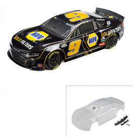 PROLINE RACING PRO371720 ELLIOTT #9 NAPA AUTO PARTS GOLD FILTERS DIY BLACK 2025 BODY FOR LOSI NASCAR