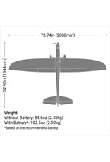 E-FLITE EFL32250 CONSCENDO 2.0M BNF BASIC WITH AS3X+ AND SAFE SELECT