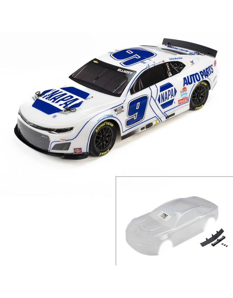 PROLINE RACING PRO371722 LIMITED EDITION 1/12 CHASE ELLIOTT #9 NAPA DIY CLEAR 2025 BODY: LOSI NASCAR