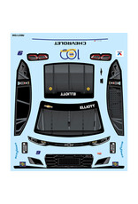 PROLINE RACING PRO371722 LIMITED EDITION 1/12 CHASE ELLIOTT #9 NAPA DIY CLEAR 2025 BODY: LOSI NASCAR