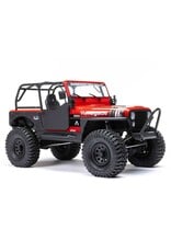AXIAL AXI03008V2T1 1/10 SCX10 III JEEP CJ-7 4X4 RTR BRUSHED ROCK CRAWLER, RED