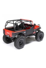 AXIAL AXI03008V2T1 1/10 SCX10 III JEEP CJ-7 4X4 RTR BRUSHED ROCK CRAWLER, RED