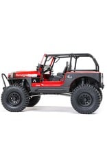 AXIAL AXI03008V2T1 1/10 SCX10 III JEEP CJ-7 4X4 RTR BRUSHED ROCK CRAWLER, RED