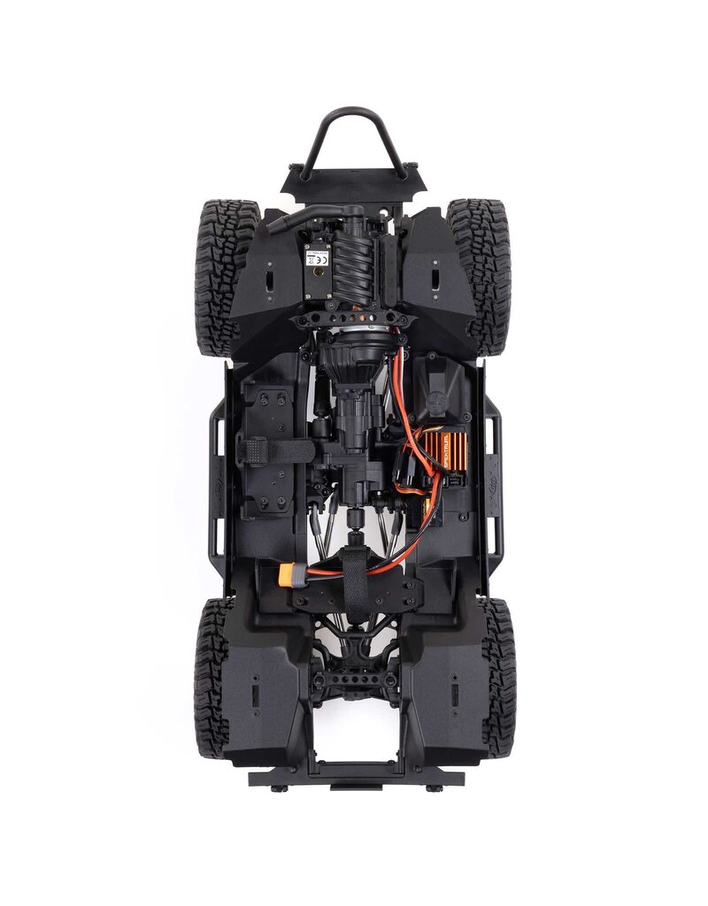 AXIAL AXI03008V2T1 1/10 SCX10 III JEEP CJ-7 4X4 RTR BRUSHED ROCK CRAWLER, RED