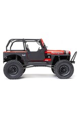 AXIAL AXI03008V2T1 1/10 SCX10 III JEEP CJ-7 4X4 RTR BRUSHED ROCK CRAWLER, RED