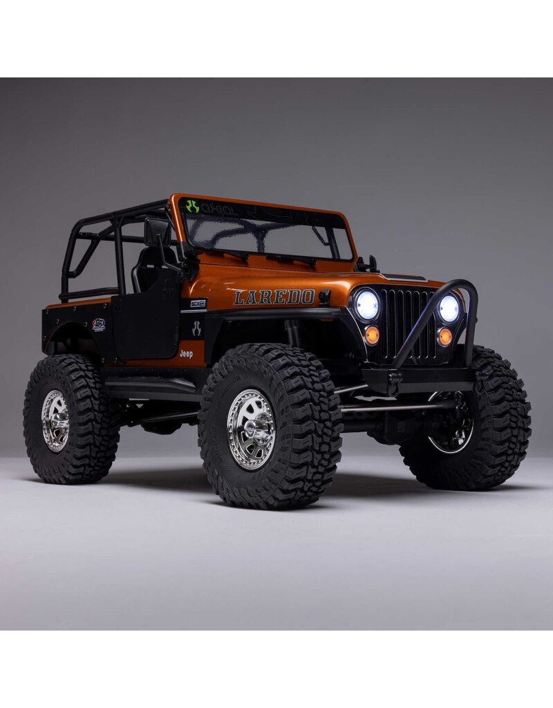 AXIAL AXI03008V2T2 1/10 SCX10 III JEEP CJ-7 4X4 RTR BRUSHED ROCK CRAWLER, COPPER