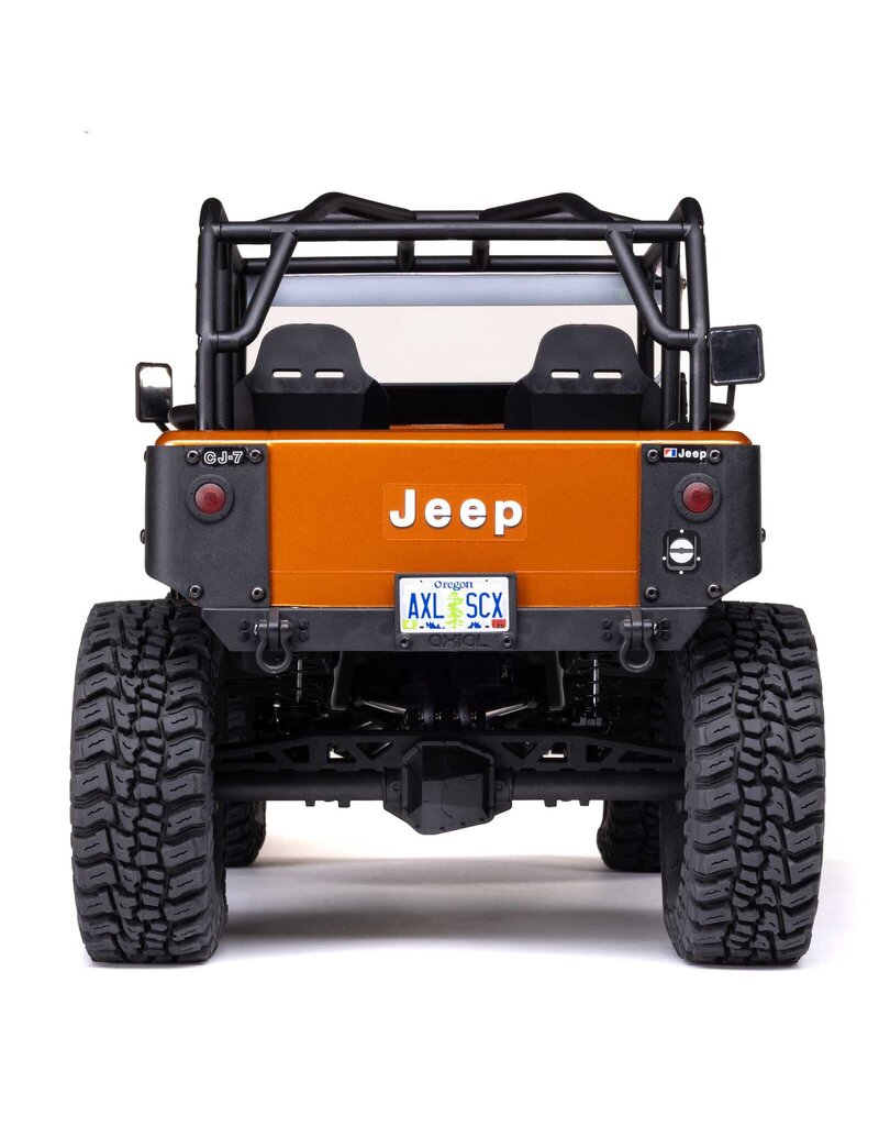 AXIAL AXI03008V2T2 1/10 SCX10 III JEEP CJ-7 4X4 RTR BRUSHED ROCK CRAWLER, COPPER