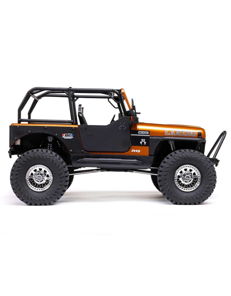 AXIAL AXI03008V2T2 1/10 SCX10 III JEEP CJ-7 4X4 RTR BRUSHED ROCK CRAWLER, COPPER