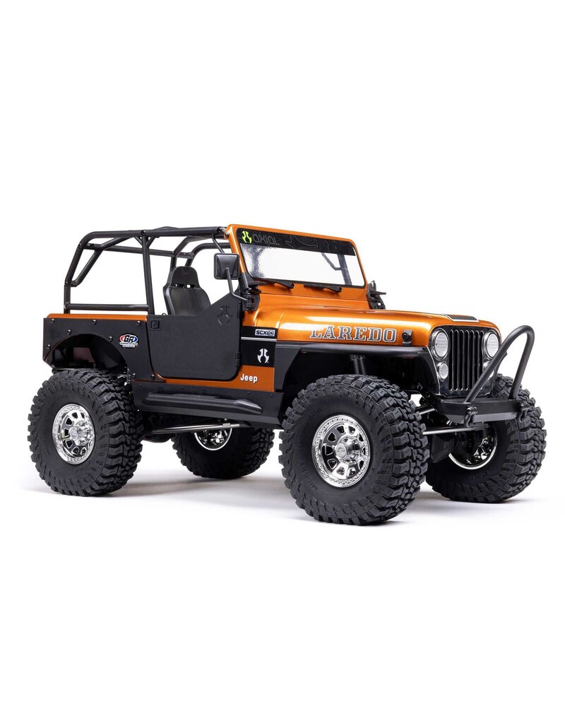 AXIAL AXI03008V2T2 1/10 SCX10 III JEEP CJ-7 4X4 RTR BRUSHED ROCK CRAWLER, COPPER