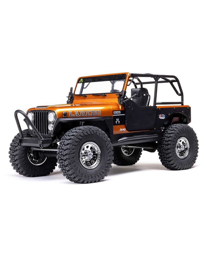 AXIAL AXI03008V2T2 1/10 SCX10 III JEEP CJ-7 4X4 RTR BRUSHED ROCK CRAWLER, COPPER