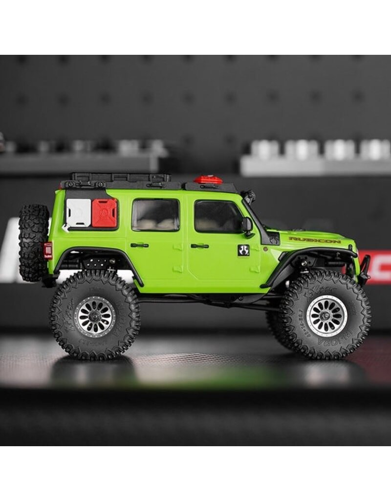 INJORA INJT7021 AXIAL SCX30 0.7" XHX PIN MICRO ROCK CRAWLER TIRES (4) (40MM OD) (S5) W/FOAM INSERTS