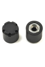 SSD RC SSD00178 SCALE REAR HUBS (BLACK) (2)
