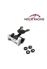 NEXX RACING NX-408-S MOTOR MOUNT FOR MR04 SILVER