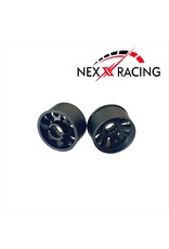 NEXX RACING NXUSA-EVO-R+1 2WD “JUD” R11MM THREADED CARBON-FIBER REINFORCED EVO WHEELS (BLACK)