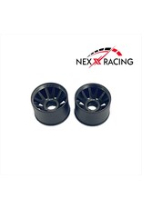 NEXX RACING NXUSA-EVO-R14 2WD “JUD” R14MM THREADED CARBON-FIBER REINFORCED EVO WHEELS (BLACK)