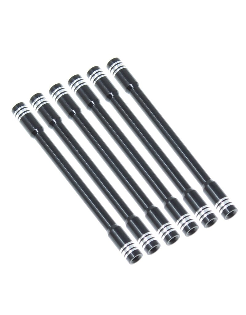 REDCAT RACING RER30787 73MM ALUMINUM LINK: BLACK (6)