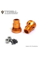 TREAL TRLB083DDBNMQ 7075 REAR AXLE MOUNT SET FOR LMT 3 DEGREE ORANGE