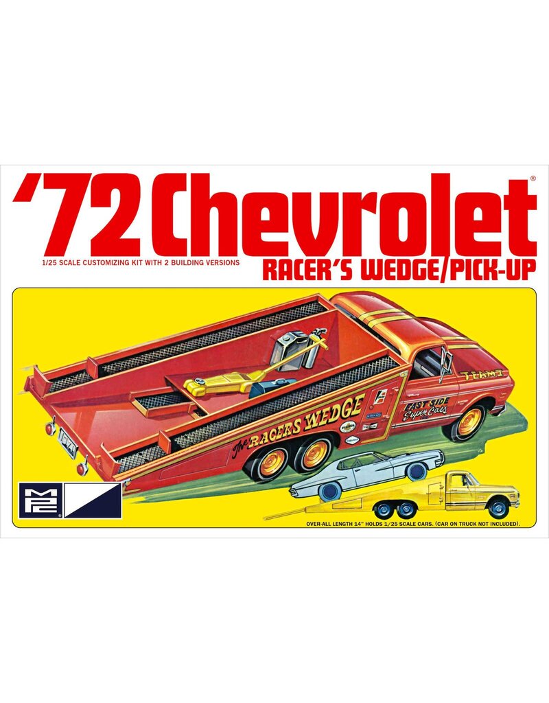 MPC MPC885 1/25 1972 CHEVY RACER'S WEDGE PLASTIC MODEL KIT