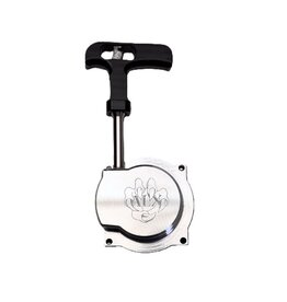 ALX ALX COMPLETE REPLACEMENT PULL STARTED STRAIGHT: RAW SILVER