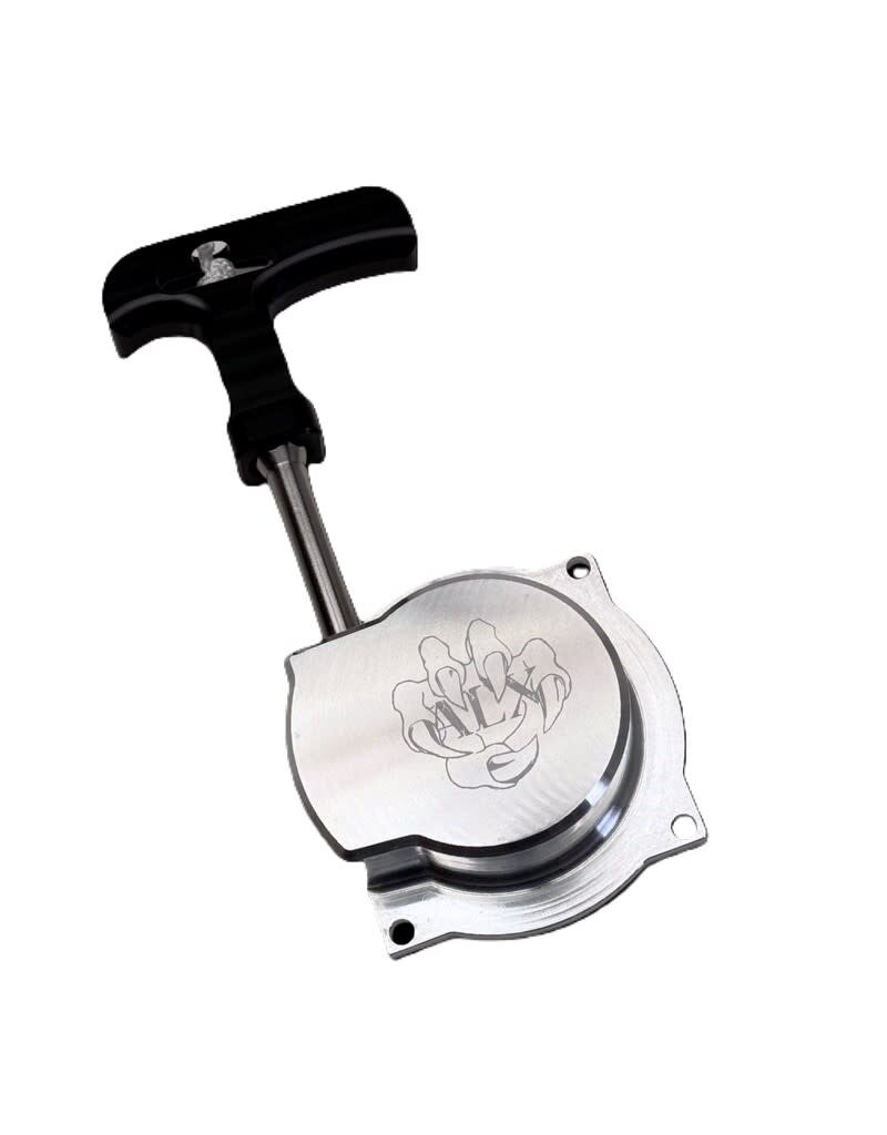 ALX ALX COMPLETE REPLACEMENT PULL STARTED STRAIGHT: RAW SILVER