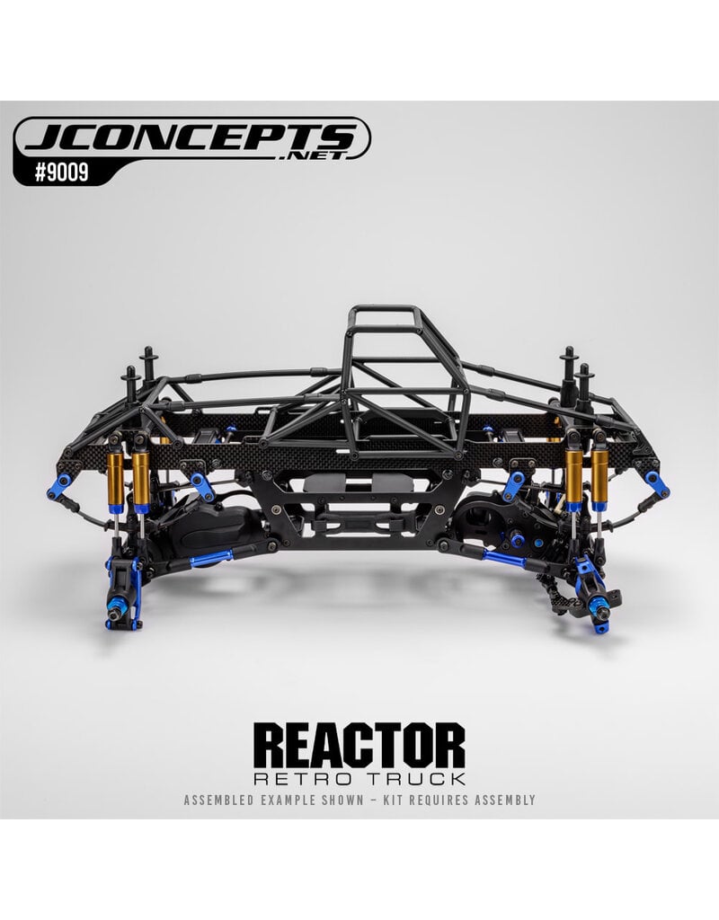JCONCEPTS JCO9009 REACTOR STAGE 2 "WOLF" 1/10 ELECTRIC 4X4 MONSTER TRUCK KIT: 13" WHEELBASE