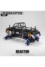 JCONCEPTS JCO9009 REACTOR STAGE 2 "WOLF" 1/10 ELECTRIC 4X4 MONSTER TRUCK KIT: 13" WHEELBASE