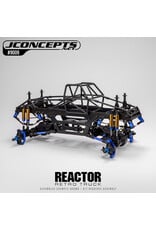 JCONCEPTS JCO9009 REACTOR STAGE 2 "WOLF" 1/10 ELECTRIC 4X4 MONSTER TRUCK KIT: 13" WHEELBASE