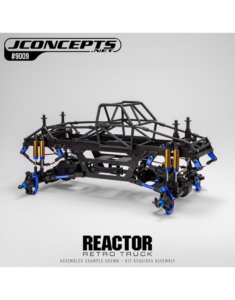 JCONCEPTS JCO9009 REACTOR STAGE 2 "WOLF" 1/10 ELECTRIC 4X4 MONSTER TRUCK KIT: 13" WHEELBASE