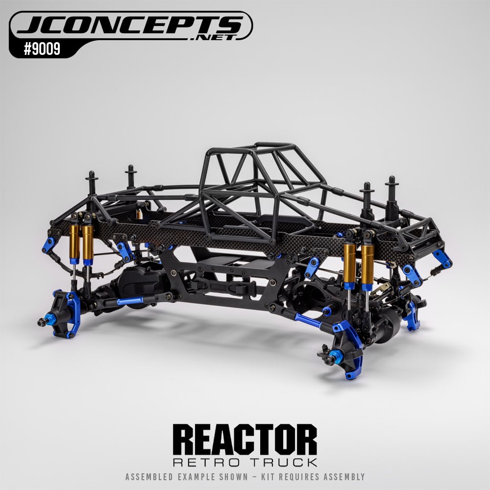 JCO9009 REACTOR STAGE 2 "WOLF" 1/10 ELECTRIC 4X4 MONSTER TRUCK KIT: 13" WHEELBASE
