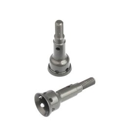 TEKNO RC TKR6270RA REAR ALUMINUM STUB AXLES (2)